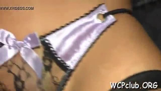 White bitch sucks spunk after interracial with black stud
