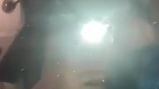 Tori Alexander has fun in the mirror
