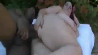 BBW Babe Gets poked in booty by black fiance boyfriend stud She Met in Porn Store
